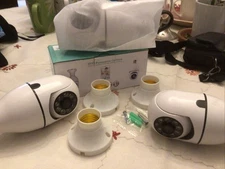 Wifi Panorama Camera (3)360 Degree Night Vision 2 Way Audio SD Card Ready JXLCAM