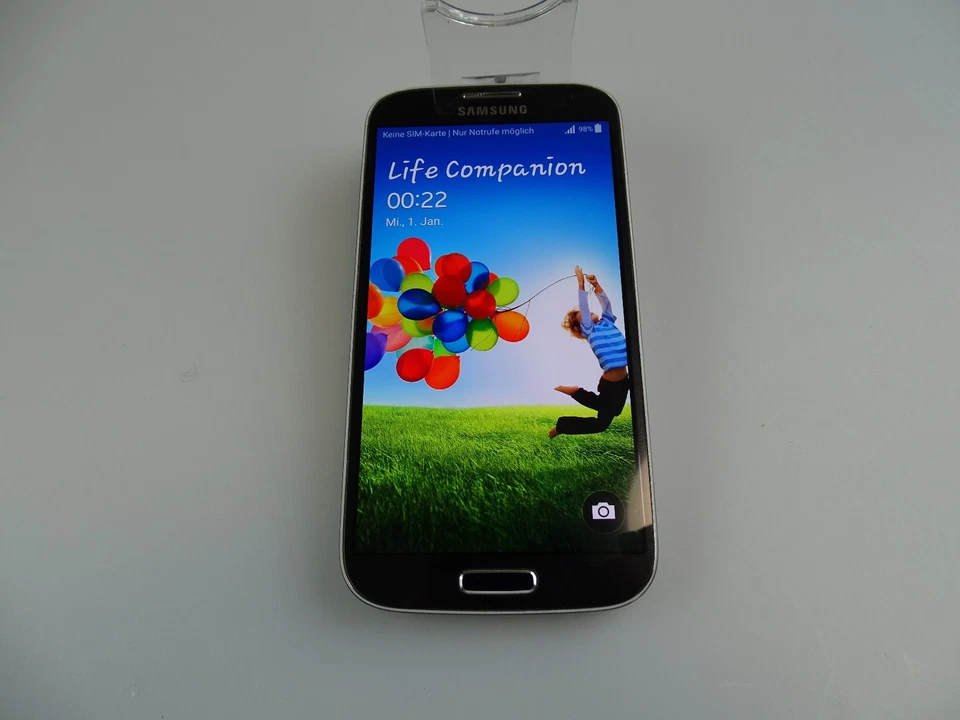 Samsung Galaxy S4 GT-I9505 16GB Blanco y Negro! ¡Sin bloqueo de SIM! ¡EXCELENTE ESTADO! ¡EMBALAJE ORIGINAL! - Imagen 2 de 4