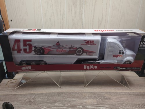 Hy Vee #45 Rahal Letterman Lanigan 1/32 Die Cast White Semi Truck NIB ...