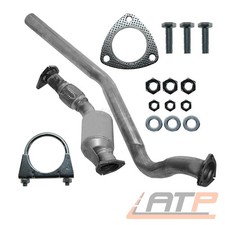 KATALYSATOR KAT MIT ANBAUTEILEN FÜR SKODA SUPERB 3U 1.9 TDI BJ 02-08