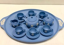 Rare Wedgwood Jasperware Dancing Hours Miniature Set