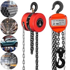 Kettenzug 1000KG/2000KG 3m Hebelzug Hebezug Kette Kran Seilzug Ratschenzug DHL