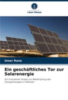 Umer Rana | Ein GeschäFtliches Tor Zur Solarenergie | Taschenbuch | Deutsch