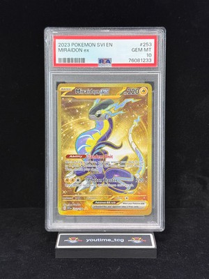2023 ポケモン ミライドン ex PSA 10 2023 Pokemon Svi En-Scarlet & Violet Hyper Rare Miraidon Ex #253