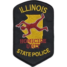 ILLINOIS STATE POLICE SHOULDER PATCH: Homicide Unit