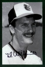 #0076, 4" x 6" card, Signed-Autographed, Mark Williamson, Baltimore Orioles