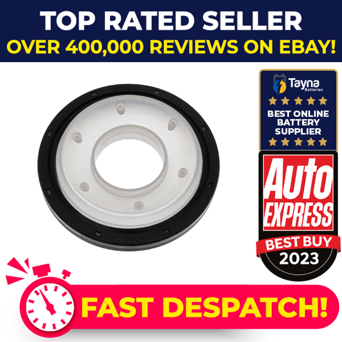 Crankshaft Oil Seal fits RANGE ROVER Mk2 P38A 2.5D Inner 94 to 02 256T LUF100540