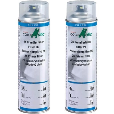 ColorMatic 2K Hi-Speed Grundierfüller grau 2x 500ml Grundierung Korrosionsschutz