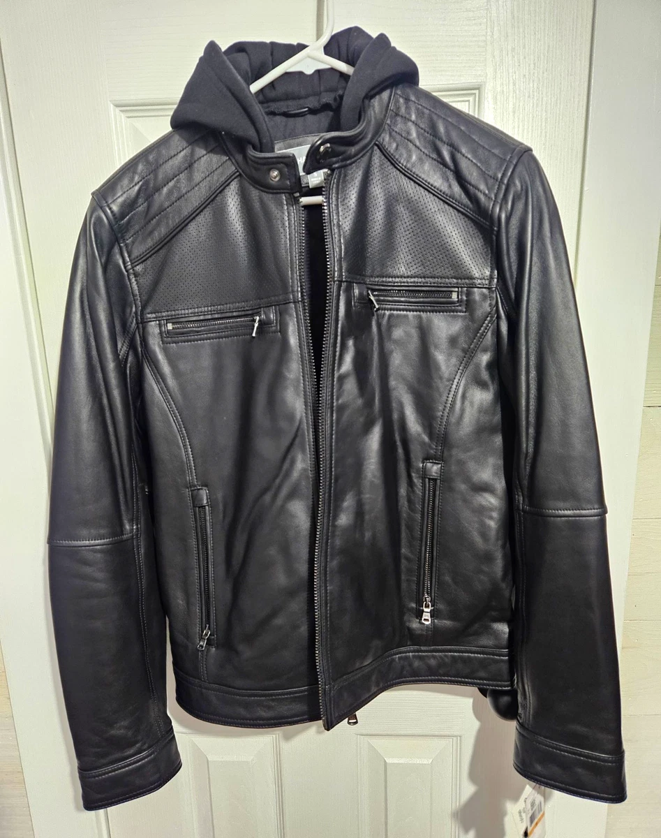 25+ Michael Kors Leather Outer Shell Coats, Jackets & Vests for