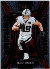 2024 Panini Select #6 Brock Bowers Turbocharged
