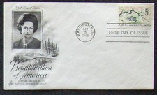 US FDC 5¢ stamp SC #1318 BEAUTIFICATION OF AMERICA 1966 Art Craft Cachet.