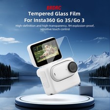 Mini Camera Screen Protector Anti-scratch Tempered Film for Insta360 GO 3S/ GO 3