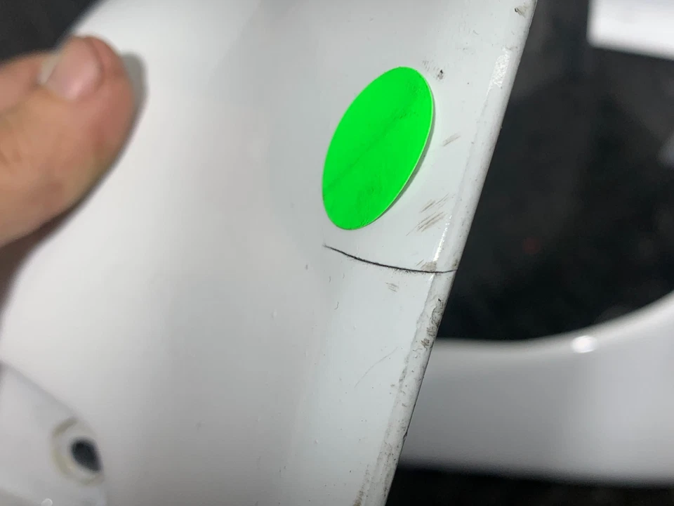 1999-2005 Mazda Miata MX5 OEM Branco Saias Laterais Kit Corpo Pequeno Tupperware *LEIA* - Imagem 4 de 4