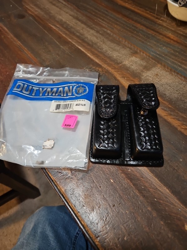 Double Glock Mag Pouch For G-20or 21 Made By Dutyman