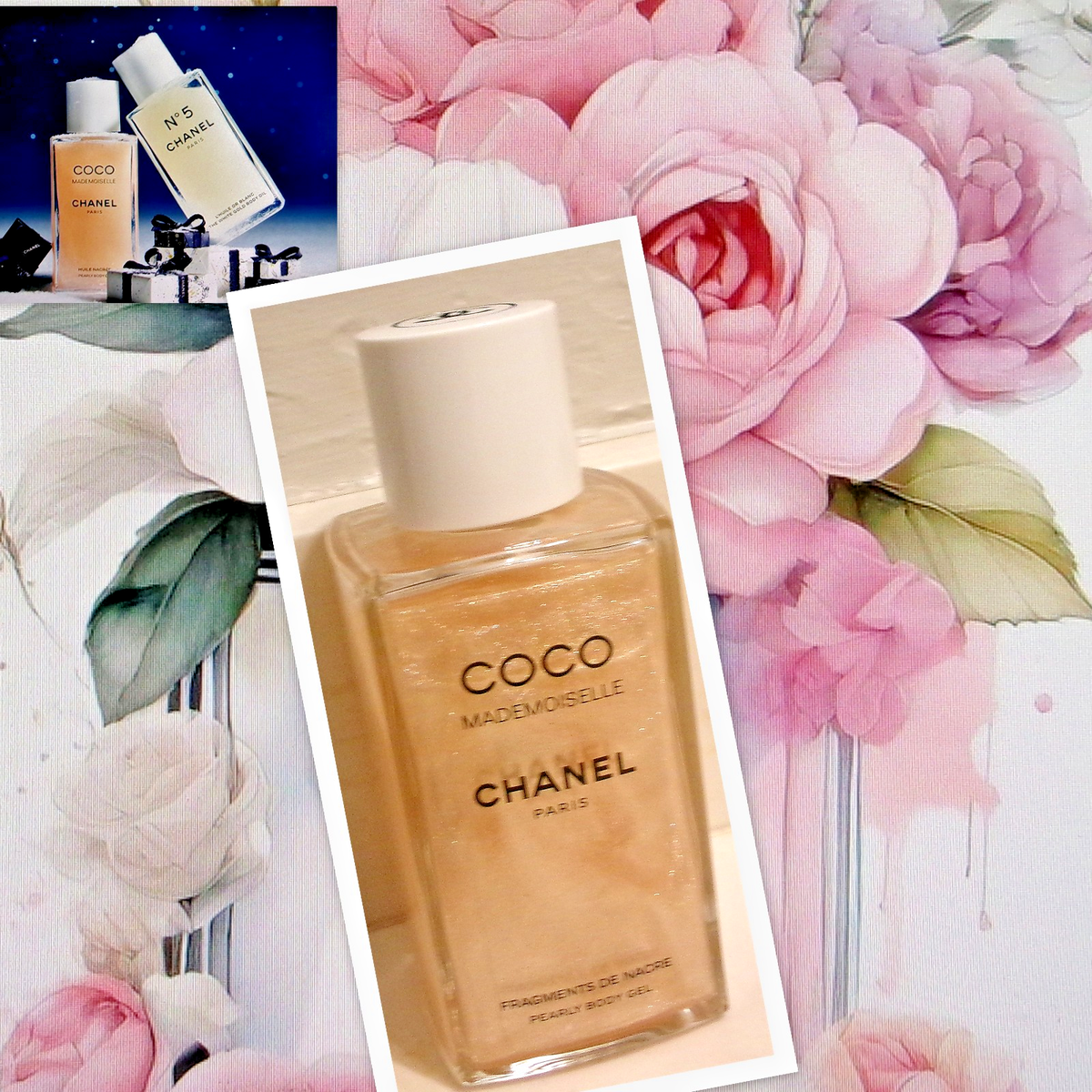 COCO MADEMOISELLE-CHANEL- PEARLY 8.4oz SHIMMERING BODY GEL - BRAND