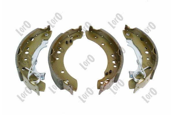 ABAKUS Brake Shoe Set 231-05-021 for Citroën Peugeot, Reinforced