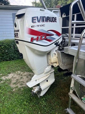 Evinrude E-TEC 250HP Outboard Motor H.O. Boat Engine Bad Number One Cylinder