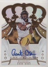 2020 Chronicles Draft Picks Crown Royale Signatures Albert Okwuegbunam Auto fm0