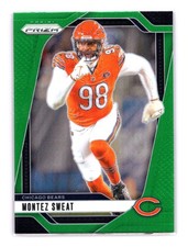 2024 Panini Prizm Montez Sweat #50 Green Chicago Bears