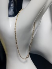 9ct twist Gold Bracelet  7.5 Inch 