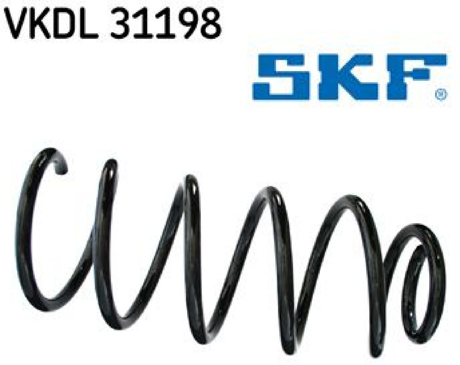Skf Fahrwerksfeder [Hersteller-Nr. VKDL31198] für VW - Bild 2