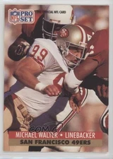 1991 Pro Set Mike Walter #656