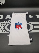    Oakley Sunglasses NFL White Microfiber Storage And Cleaning Bag