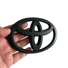 For Toyota Front Grille Emblem Black Logo 10-13 Highlander and 12-14 Camry SE