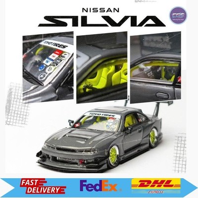 Malaya Hobby Exclusive MORTAL Diecast Nissan Silvia S14 GT-SPEC V2