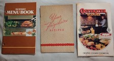 Osterizer Blender, Frigidaire & Microwave Menu Book