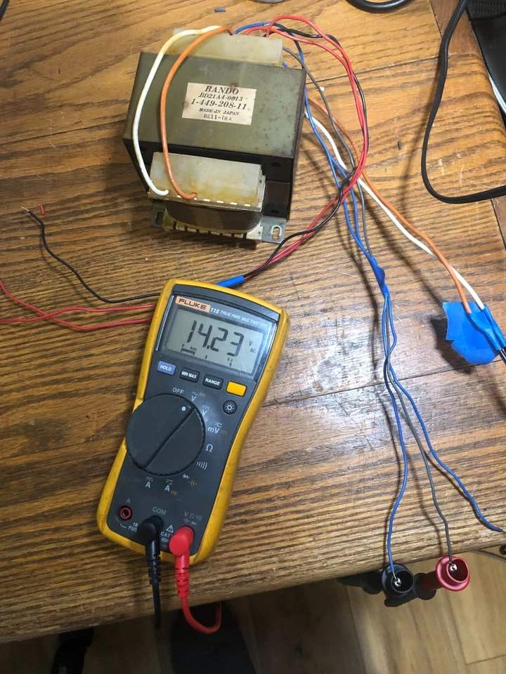 Bando Transformer 98 VAC + 28 VAC with center taps BD21A4-0013 For DIY Project - Image 3 of 4