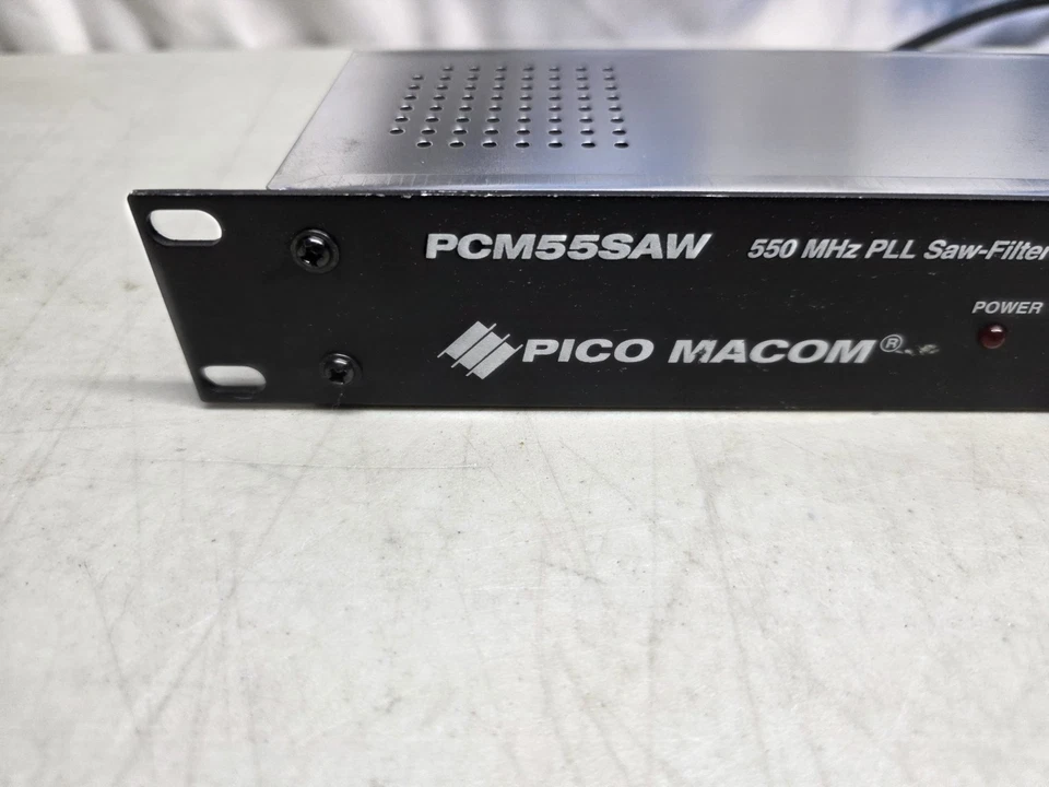 🔥 Pico Macom PCM55SAW 550 MHz PLL Saw-Filtered Audio/Video Modulator EUC Tested - Image 2 of 4