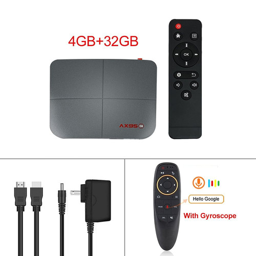 1 Abs Material Ax95 Smart Tv Box Android 9.0 Supports Dolby Tv Version Google St