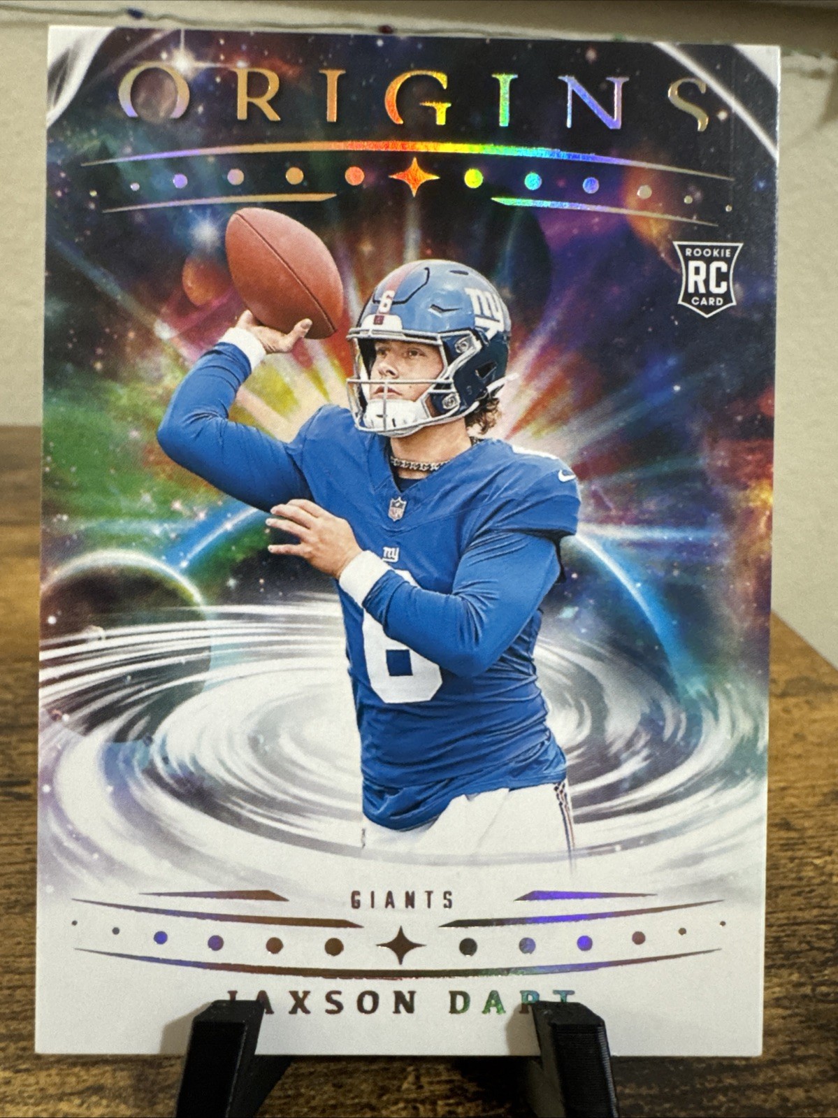 2025  Panini Origins Football Jaxson Dart #145 [RC] New York Giants NFL ROOKIE