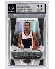 2009-10 Panini Certified Potential Stephen Curry #27 Materials /599 PATCH ROOKIE