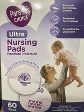 Parents Choice Ultra Nursing Pads 60ct BRAND NEW