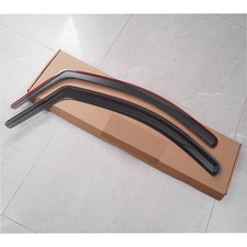 2* schwarz getönt Windabweiser Regenabweiser Für Mercedes Viano W639 2003-2014