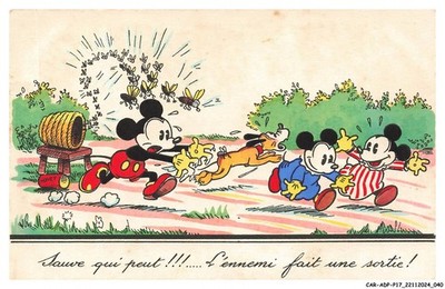 CAR-ADPP17-1085-DISNEY - Save Die Peut - FEINDLICHEN Hergestellt Eine Ausgang