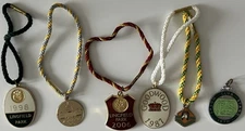 Vintage Horse Racing Members Badges GOODWOOD LINGFIELD PARK EPSOM