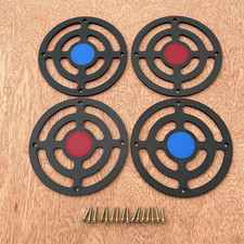 Mud Kitchen Cooker Rings in black/Red/blue - Mud kitchen accessories