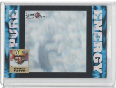 Brett Favre 1996 Pinnacle Laser View #34 Green Bay Packers