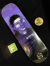 RARE Rune Glifberg Pro Model Sorry 20th Anniversary FLIP Skateboard Deck