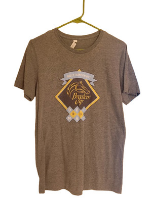 Breeders Cup Del Mar 2017 Womens T-Shirt Gray Size XL