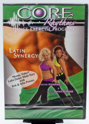 Core Rhythms Dance Exercise Program: Latin Synergy (DVD, 2006) NEW SEALED !!!