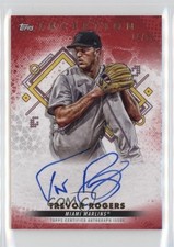 2022 Inception Base Rookie and Emerging Stars Red 14/50 Trevor Rogers Auto 6o3