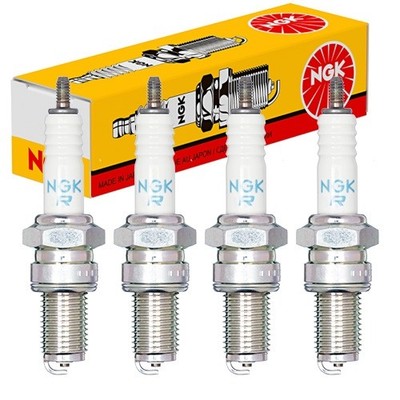 Kerze 4x NGK DR8ESL [2923] Std. für Suzuki GSX 750 S Katana GR71A E Bj.1984