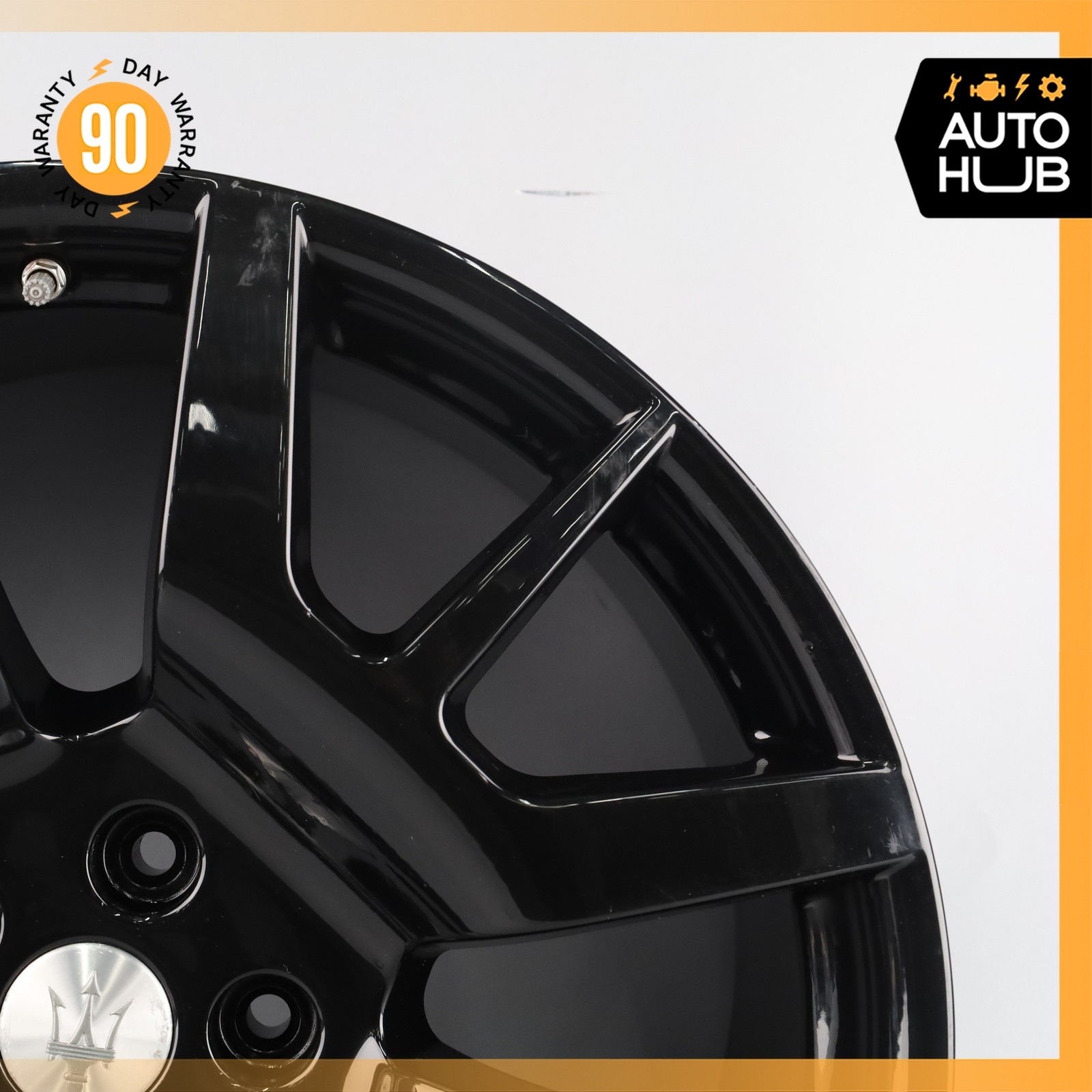 Maserati GranTurismo M145 10.5 x 20 20" Rear Wheel Rim Black 231479 OEM
