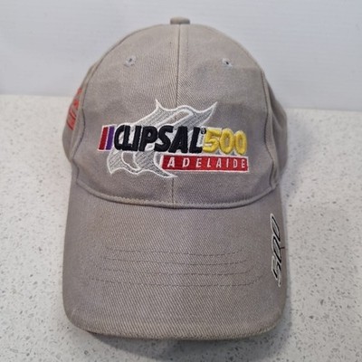 Vintage Clipsal 500 Adelaide Cap Size OSFM Grey V8 Supercars Race Official 2000s