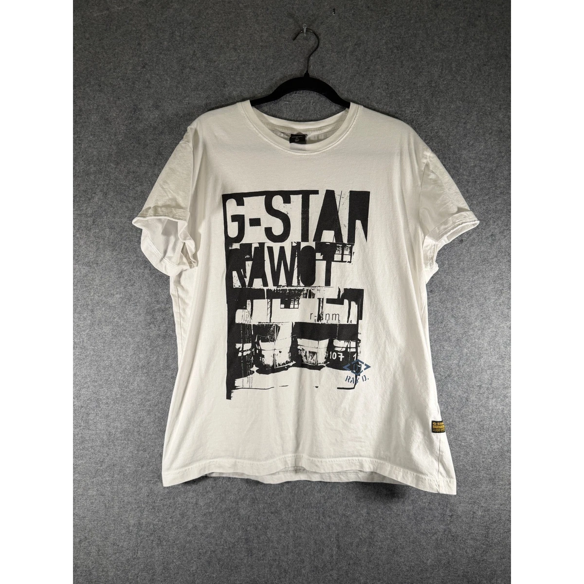 Camiseta G-Star Raw Felt R T Para Hombre - Variedad De Estilos, Cómoda Y Con Diseño Original
