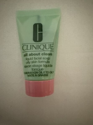 Clinique All About Clean Liquid Facial Soap Oily Formula 1oz New